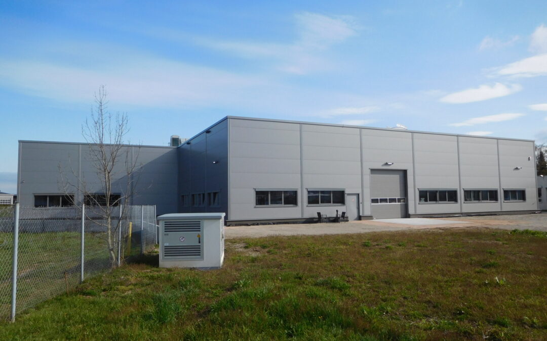 Neubau und Erweiterung eines Gewerbebetriebs