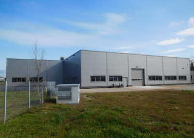 Neubau und Erweiterung eines Gewerbebetriebs